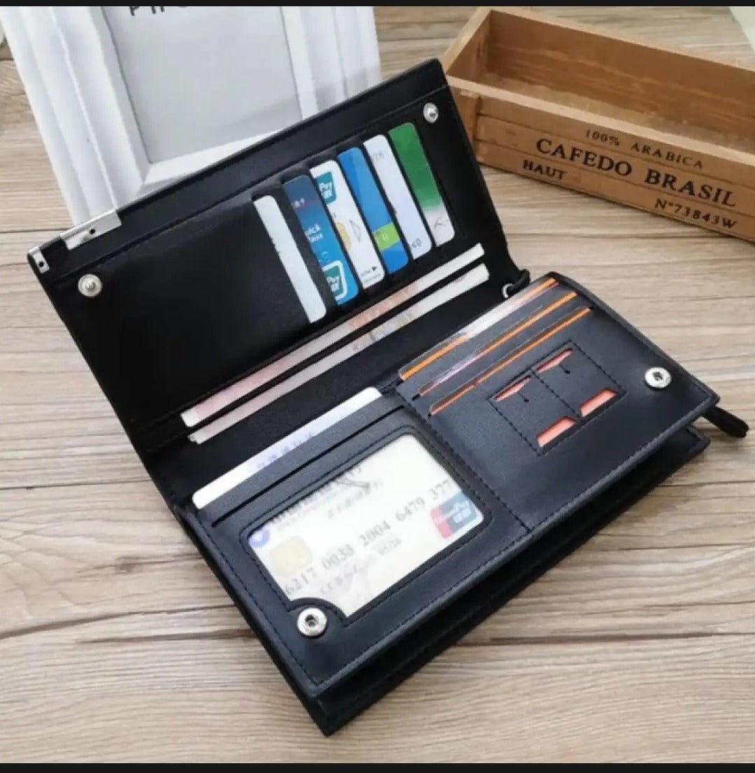 Card Holder Wallet for Women | Black