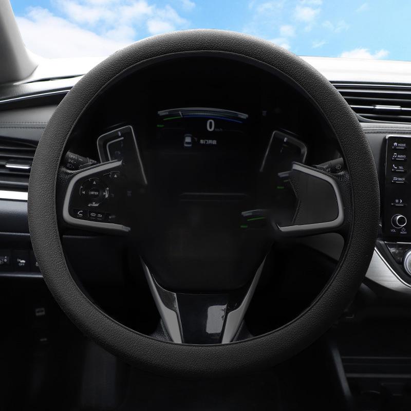 Car Silicone Steering Wheel Elastic Glove Cover